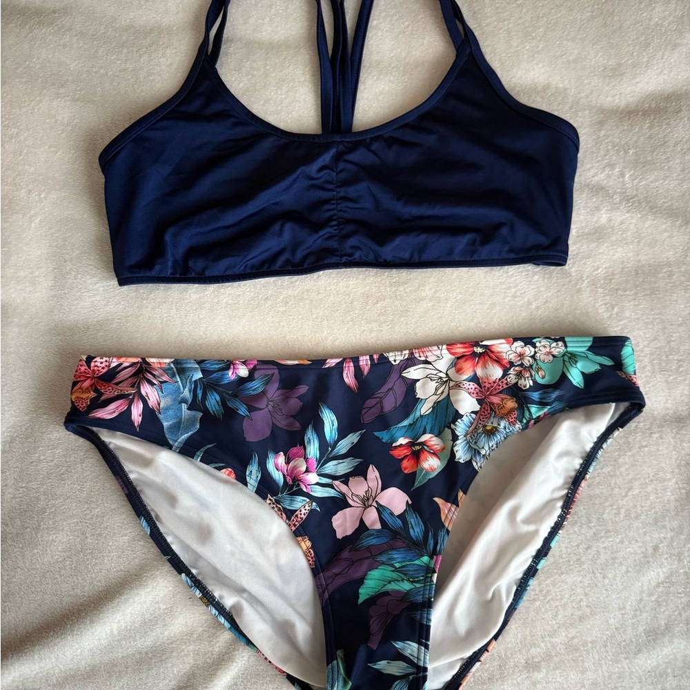 VENUS Blue Bikini Set Swimwear